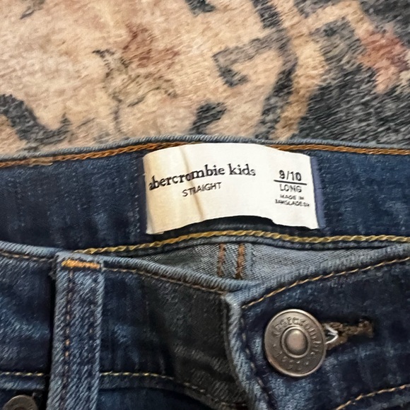 Abercrombie Kids Blue Distressed Jeans - Picture 3 of 4